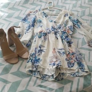 Floral print Romper